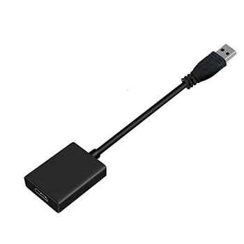 USB 3.0 HDMI 1080P Išorės Vaizdo Grafikos Kortelės Kabelio Adapteris Keitiklis Kabelis USB3.0 HDMI Multi Ekranas HDTV Adapteris