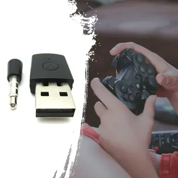 USB Bluetooth Dongle Belaidžių Ausinių MIC Adapteris PS4 Valdiklis USB Adapteris Siųstuvas Už PS4 Playstation 4.0 Ausinių