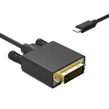 USB-C su DVI Kabeliu 6ft/1.8 m Kabelio su Adapteriu 1080P 