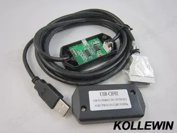 USB-CIF02 PLC programavimo kabelis CQM1,CPM1, CPM1A, CPM2A,C200HS,C200HX/HG/JIS, SRM1 serijos USBCIF02 paramos win7/win8