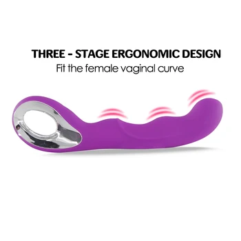 USB Įkrovimo Magic Wand Massager G Spot Vibratoriai Moterims Klitorio Stimuliatorius atsparus Vandeniui Sekso Mašina Sekso Žaislai Moterims