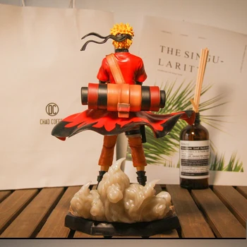 Uzumaki Naruto Šalavijas PVC Veiksmų Anime Duomenys Žaislai Shippuden Kolektorius Statulėlės Uchiha Sasuke Brinquedos Lėlės Modelio Žaislą Dovanų
