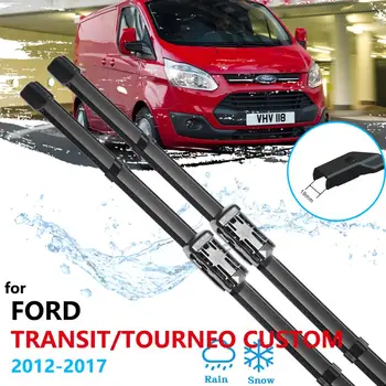 Už Ford Transit Tourneo Custom 2012~2017 Automobilio Valytuvai Priekinio Lango priekinio Stiklo, Priekinio stiklo Automobilių Reikmenys 2013