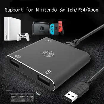 Už Nintendos NS jungiklis konverteris, skirtas Xbox Vienas Laidinė Klaviatūra pelė Jungiklis PS4 Pro Klaviatūros Adapteris keitiklis Keitiklis Hub