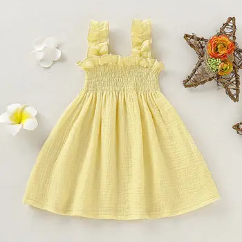 Vaikams, Kūdikių Mergaitės Gėlių Princesė Suknelės Diržas Tutu Vasaros