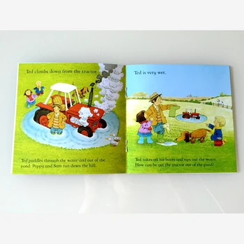 Vaikų miegą istorija anglų paveikslėlį knyga, užklasinė pasakos ūkio istorija serijos 20 tomų nušvitimo knygų