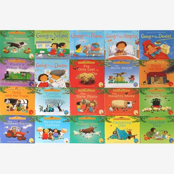 Vaikų miegą istorija anglų paveikslėlį knyga, užklasinė pasakos ūkio istorija serijos 20 tomų nušvitimo knygų