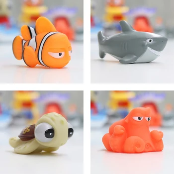 Vaikų Vonios Žaislai Žuviukas Nemo Dory Plūduriuoti Vandens Purškimo Spaudimas Žaislai, Minkštos Gumos Vonios Kambarys Žaisti Gyvūnų Vaikai Dušo Klounas Žaislas
