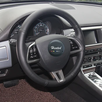 Vairas Padengti Jaguar xf automobilio stiliaus Dirbtinės Odos Juostelių ant vairo