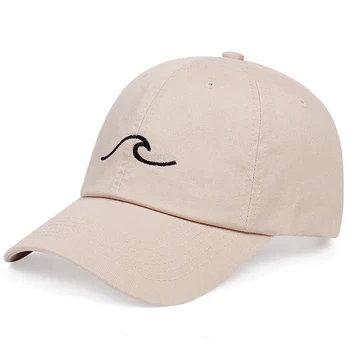 Vasaros mados medvilnės tėtis skrybėlę banga siuvinėjimo beisbolo kepuraitę hip-hop ' o kepuraitės, lauko sporto, laisvalaikio saulės skrybėlės snapback skrybėlės gorras