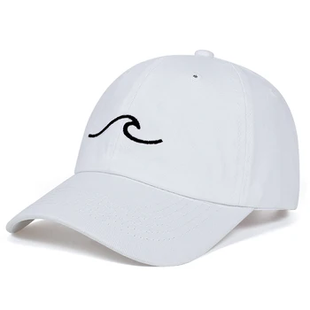 Vasaros mados medvilnės tėtis skrybėlę banga siuvinėjimo beisbolo kepuraitę hip-hop ' o kepuraitės, lauko sporto, laisvalaikio saulės skrybėlės snapback skrybėlės gorras