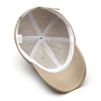 Vasaros Unisex vientisos spalvos Atspalvis Beisbolo kepuraitę Medvilnės Kvėpuojantis Vyrai Moterys lauko atsitiktinis reguliuojamas Snapback Saulės skrybėlę A126
