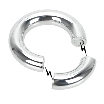 VATINE 5 dydis Varpos Gaidys fiksavimo Žiedą Metalo Sunkiųjų Vyrų Magnetinis Atidėti Ejakuliacija Kapšelį Neštuvų Sekso žaisliukai Vyrams