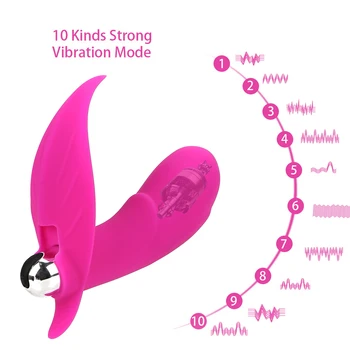 Vibracija Kelnaitės Makšties Masažas Nešiojami Vibratorius Dildo 10 Stimuliacijos G Spot Klitorio Stimuliatorius