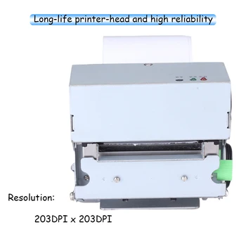 Viešbučio sąskaitą gavimo kioskas spausdintuvo 58mm usb ir rs232 prievadą šilumos įterptųjų spausdinimo mašina paramos stebėjimas Realiu laiku HS-K245
