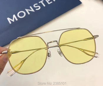 Vintage akiniai ratlankio oculos de sol Sun stiklo optinės vyrų varlė turas metalo recepto internete papuošti korėjos Švelnus Prekės