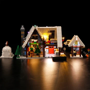 Vonado Led Šviesos Suderinama Lego10229 ŠVIESOS RINKINYS Kalėdų Žiemos Kaimas 36001 Kūrėjas Miestas Traukinio Blokai P114