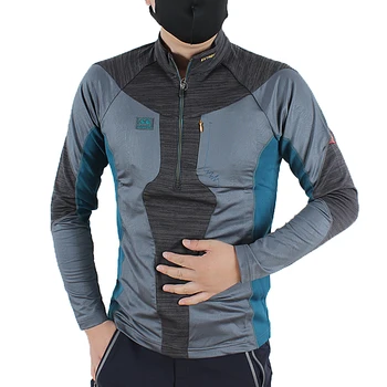 Vyriški Quick dry ilgomis rankovėmis slim elastinga pėsčiųjų marškinėlius Vyrų MTB Dviratį dviračiu Megztiniai Maillot Ropa Ciclismo kvėpuojantis t-shirt