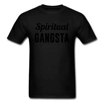 Vyriški T-Shirt Dvasinio Gangsta Fitneso Stora Marškinėliai Medvilnės Audinio O-Kaklo Pilka Dizainas T Shirts Mėgėjams Dieną Geriausia Dovana Šeimai Tees