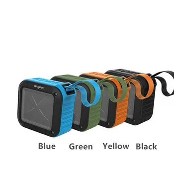 W-Karalius Portable Bluetooth Speaker S7 Vandeniui Belaidžių Muzikos Subwoofe Radijo Lauke Anti-Drop Lauko Dviračių TF Kortelę Garsiakalbiai
