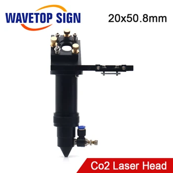 WaveTopSign CO2 Lazerio Galvutė Dia. 20mm Židinio Nuotolis 50.8 mm Co2 Lase Pjovimo ir Graviravimo Mašina