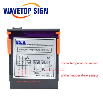 WaveTopSign S&A Tinklų Belaidžio ryšio Protingas Temperatūros Reguliatorius T-504 24V S&A Pramoninis Šaldymas Vandens Šaldymo