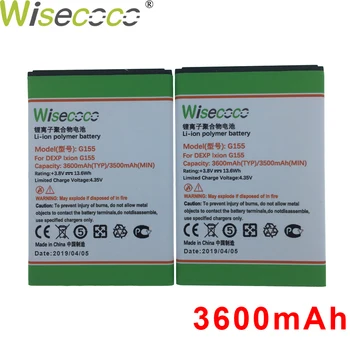 WISECOCO 3600mAh Nauji Aukštos Kokybės Baterija Dexp Ixion G155 Mobiliųjų Telefonų Sandėlyje Naujausias Gamybos Su Sekimo Numerį