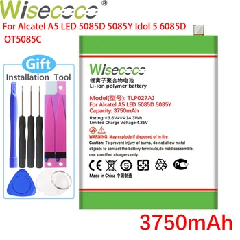 Wisecoco TLp027AJ 3750mAh Baterija ALCATEL A5 LED 5085D 5085Y Telefono