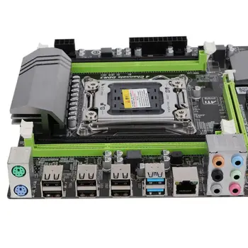 X79 Turbo moederbord LGA2011 USB3 ATX.0 SATA3 PCI-E NVME M. 2 SSD ondersteuning REG ECC geheugen lt Xeon E5 procesorius N1HD