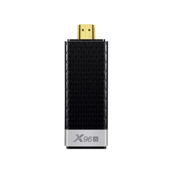 X96S HDMI Media Player Amlgoic S905Y2 Quad Core Android 8.1 TV Lipdukas Dual Band Wifi, Bluetooth 4.2 paramos iptv imtuvą