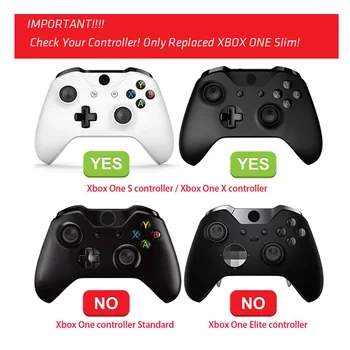 Xbox Vienas Plonas Pakeisti Visą Mygtukų Rinkinys, Matinis Pakeisti ABXY Sukelti Thumbstick Dalys, skirtos 