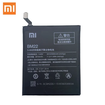 Xiao Mi Originalios Baterijos BM22 Visą 3000mAh už Xiaomi Mi 5 Mi5 M5 Aukštos Kokybės Telefoną Pakeisti Baterijas + Nemokamas Įrankiai