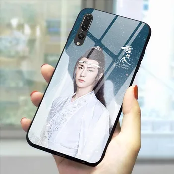 Xiao Zhan Wang Yibo Neprijaukintas Telefoną Atveju Huawei P Smart 2018 Padengti P10 P20 30 Pro Mate 20 Garbę 7A Pro 9 10 Lite Y6 Y9 Stiklo