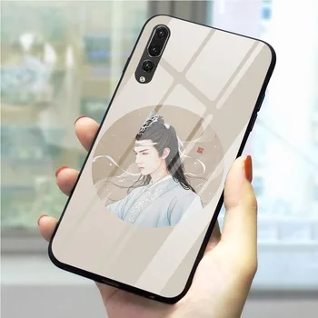Xiao Zhan Wang Yibo Neprijaukintas Telefoną Atveju Huawei P Smart 2018 Padengti P10 P20 30 Pro Mate 20 Garbę 7A Pro 9 10 Lite Y6 Y9 Stiklo