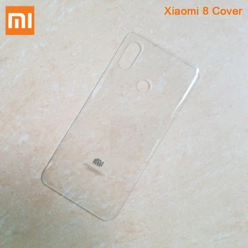 XIAOMI Originalo Stiklo Baterija Galiniai Atveju Xiaomi 8 MI8 M8 8SE Mi 8 Atgal Akumuliatoriaus Dangtelį Telefono Baterija Backshell Atgal Atvejais