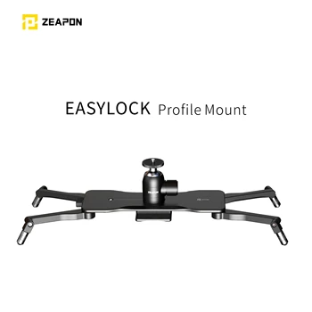 Zeapon Easylock 2 Žemo Profilio Mount Sunkiųjų Stabilizatorius Paramos Lenta su Rutuliniais Galvos Kalno Fotografijos Įranga