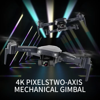 ZLRC SG907pro 2.4 g RG Drone Dvi Ašis Gimbal 4k Hd aerofotografija Drone Gps Quadcopter Nuotolinio Valdymo Plokštumos