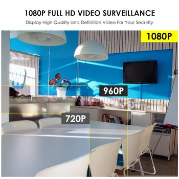 ZOSI HD 1080P TVI Spalvų CMOS 2MP, lauko Vandeniui Naktinio Matymo VAIZDO Stebėjimo Apsaugos Kameros su IR cut filter Objektyvas