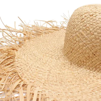 Šiaudų Skrybėlę Platus Kraštų Moterims Saulės Skrybėlės Moterų Paplūdimio Kepurės Sombreros Platus Kraštų Paplūdimio Pusėje Bžūp Floppy Moterų Rafija Šiaudų Skrybėlę