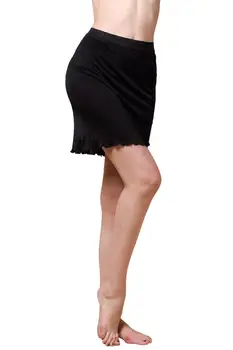 Šilko Moterų Intymių Pusė Slydimo Underdress Underskirt Mini Sijonas Apatinis Trikotažas Moteriškas Apatinis Trikotažas