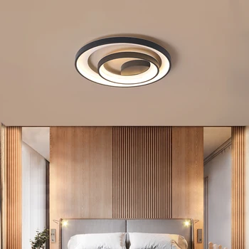 Šiuolaikinių LED Lubų Šviesos Turas Aparatūros+Akrilo Lubų Lempos Kambarį Miegamasis Luminaria Led Blizgesio led lubų šviesos