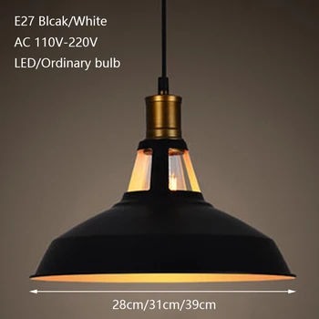 Šiuolaikinės Geležies dažytos Europos stiliaus Šviestuvai E27 220V LED minimalistinio priedai veltiniams, vilna lempa gyvenamasis kambarys, virtuvė, restoranas miegamasis