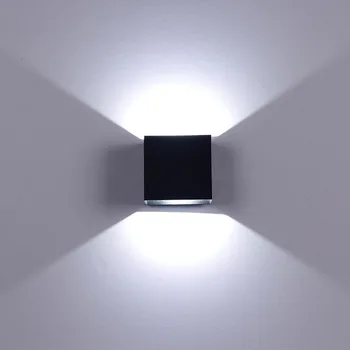 Šiuolaikinės Šiaurės šalių Sienos Lempos LED Vonios Veidrodis Šviesos Armatūra Miegamasis Aliuminio Wandlamp Patalpų Apšvietimas Arandela Miegamojo Apšvietimas