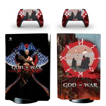 Žaidimas God of War PS5 Standartinio Disko Leidimas Odos Lipdukas, Decal Padengti 5 PlayStation Konsolės & Valdytojas PS5 Odos, Vinilo Įklijos