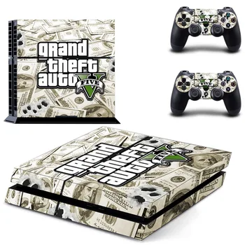 Žaidimas Grand Theft Auto V (GTA 5 PS4 Odos Lipdukas, Decal 