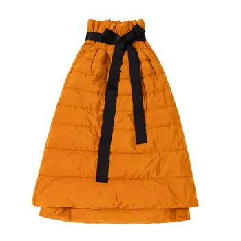 Žiemos Naujas stilingas žemyn, sijonai, kietas ventiliacijos-line imperijos juosmens šiltas žemyn sijonai moterų mados paketą, sėdmenų šiltas sijonai 8003